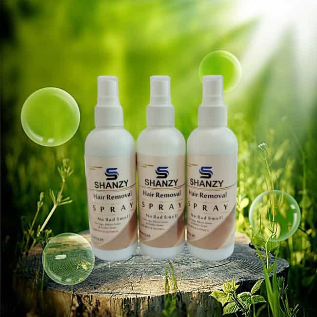 Original SHANZY Hair Removal Spray (For Men & Women)