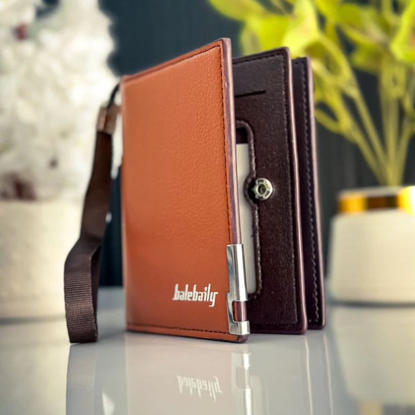 Balebaily Compact PU Wallet - Sleek, Smart & Stylish